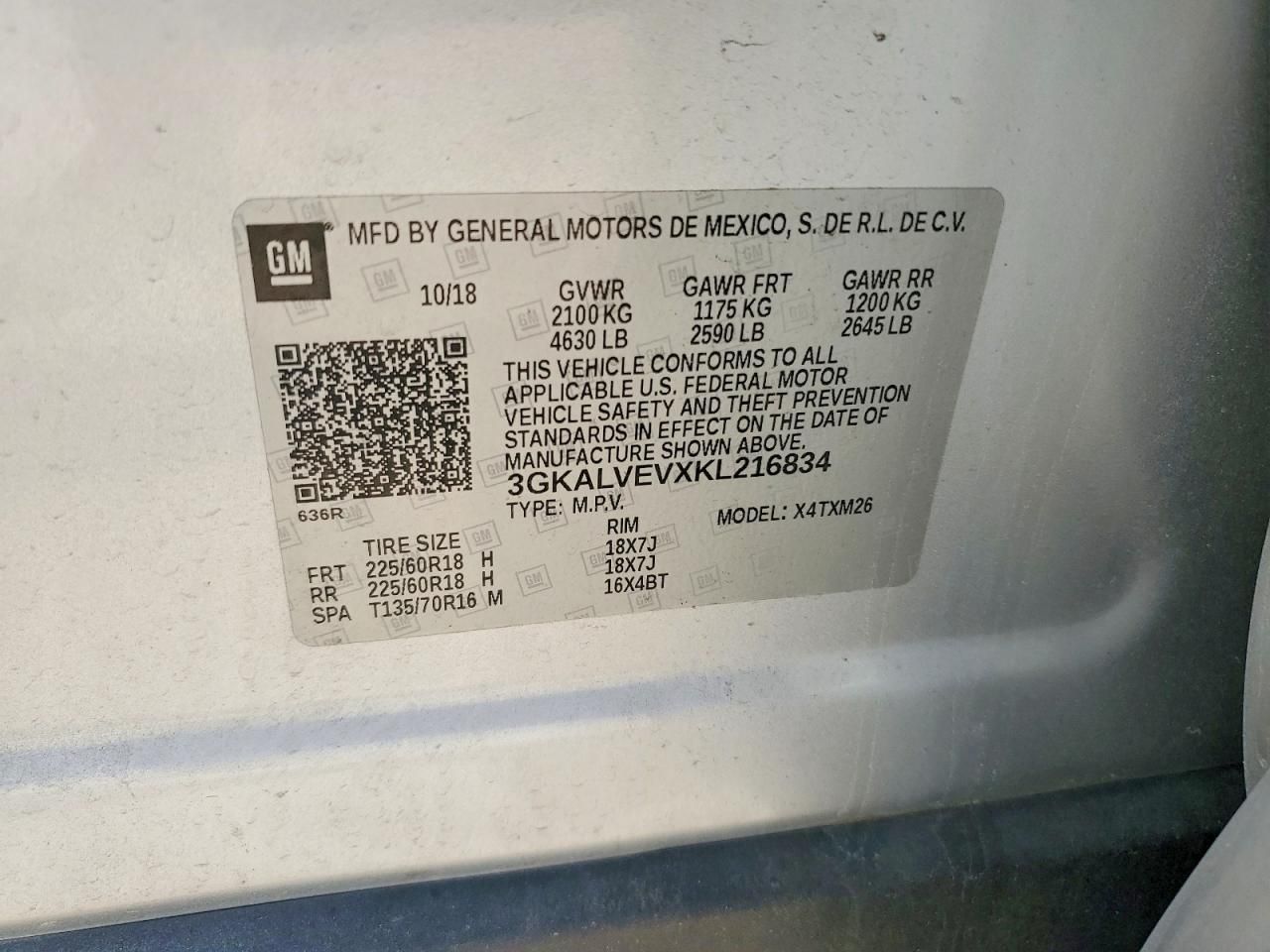 2019 GMC Terrain slt