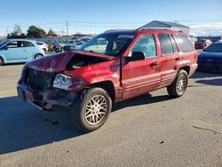 Jeep salvage cars for sale: 2004 Jeep Grand Cherokee Limited