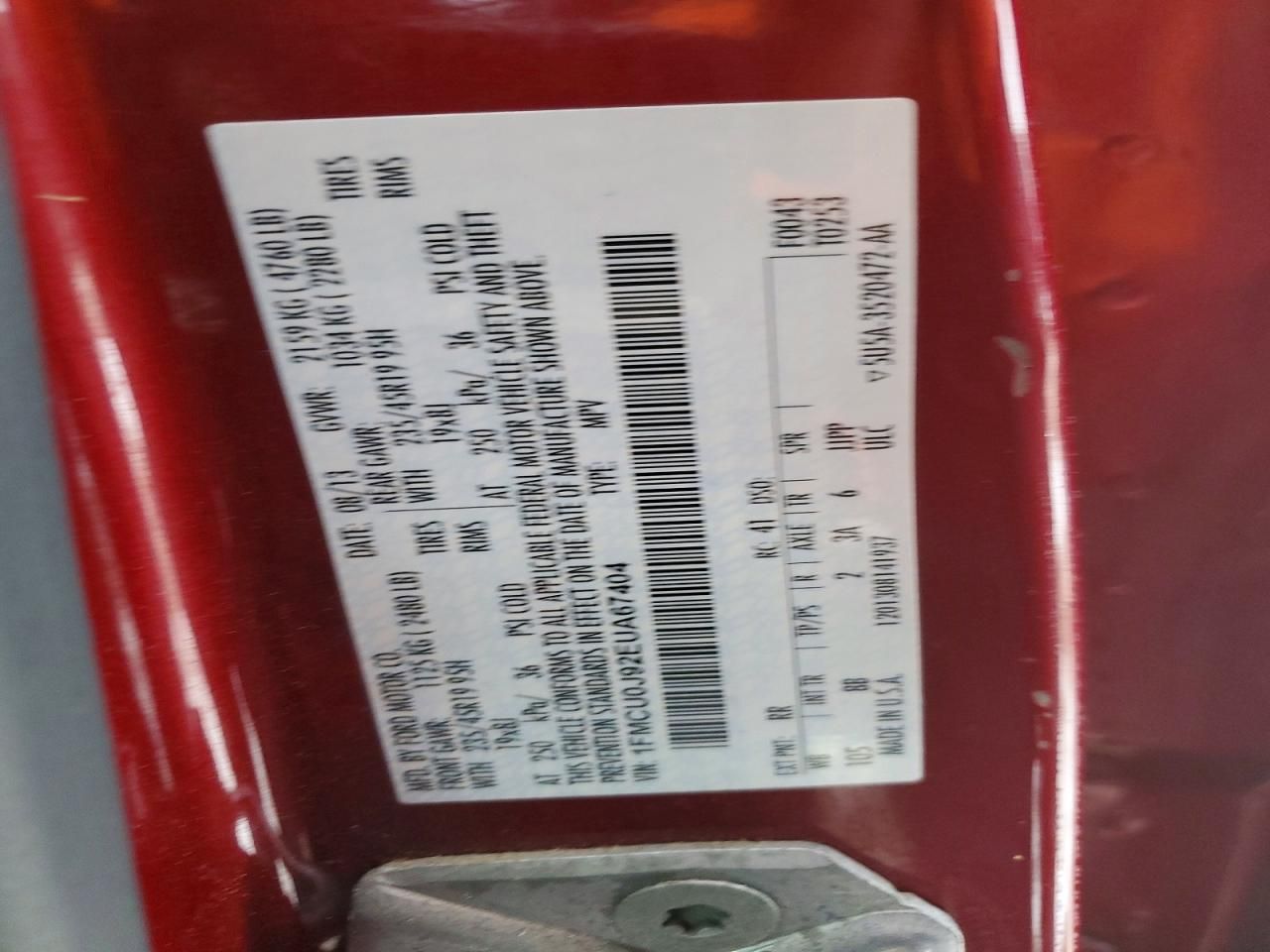 2014 Ford Escape Titanium