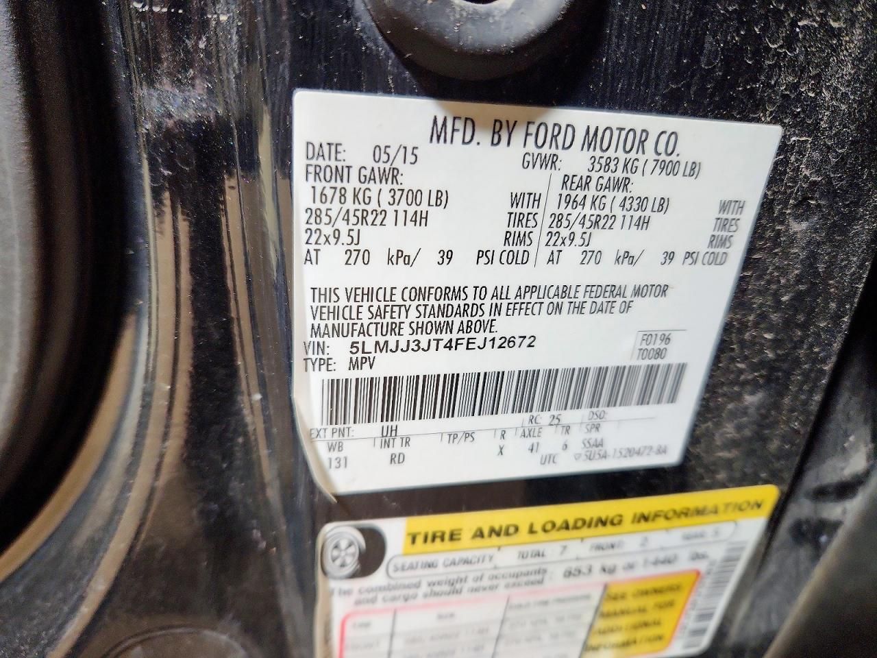 2015 Lincoln Navigator l