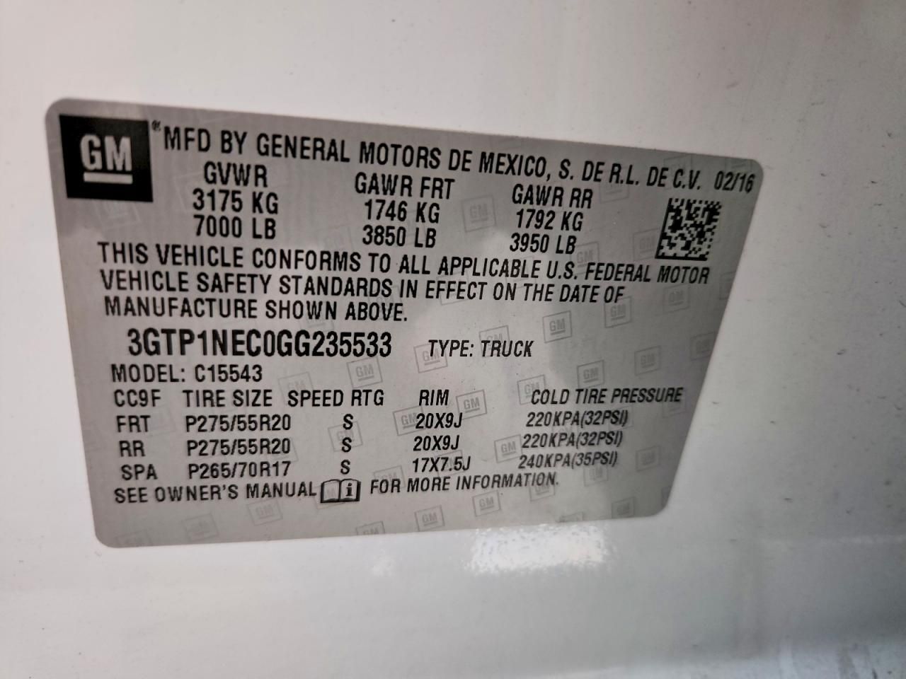 2016 GMC Sierra C1500 slt