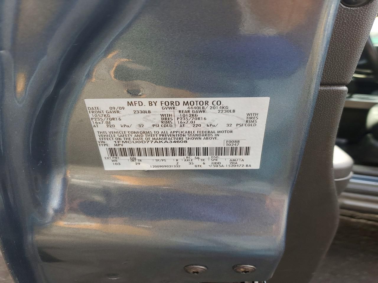 2010 Ford Escape xlt