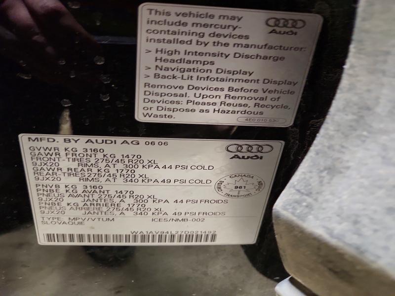 2007 Audi Q7 4.2 Quattro