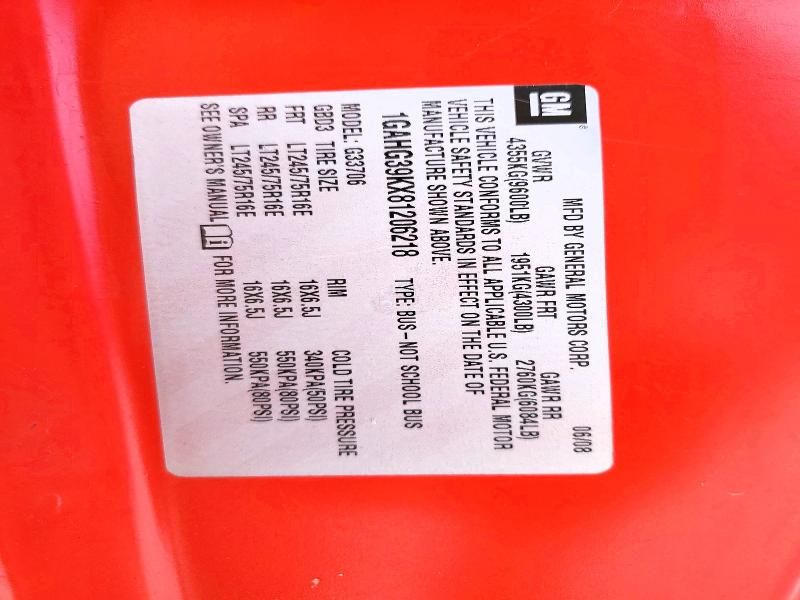 2008 Chevrolet Express G3500