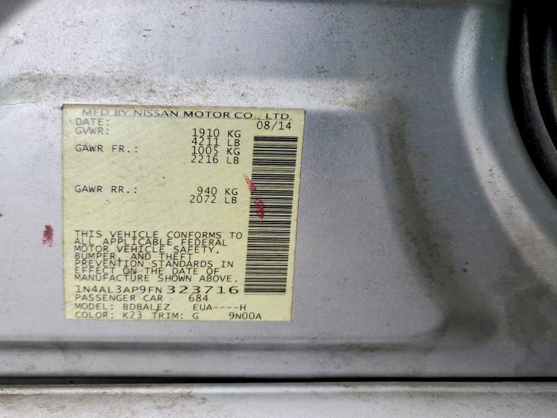 2015 Nissan Altima 2.5