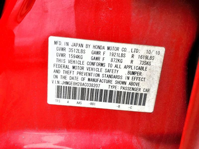 2010 Honda FIT