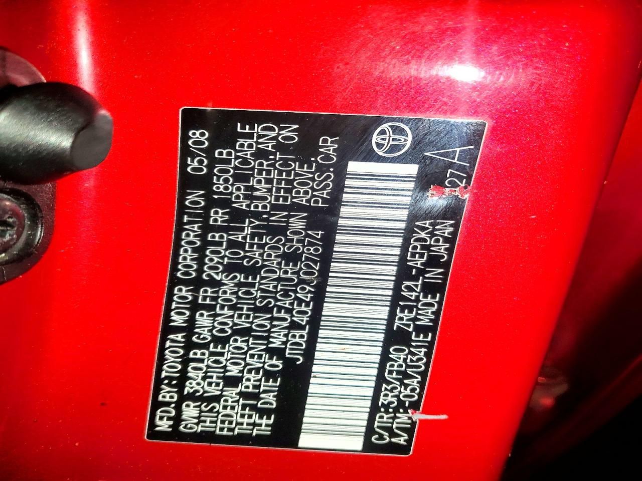 2009 Toyota Corolla Base