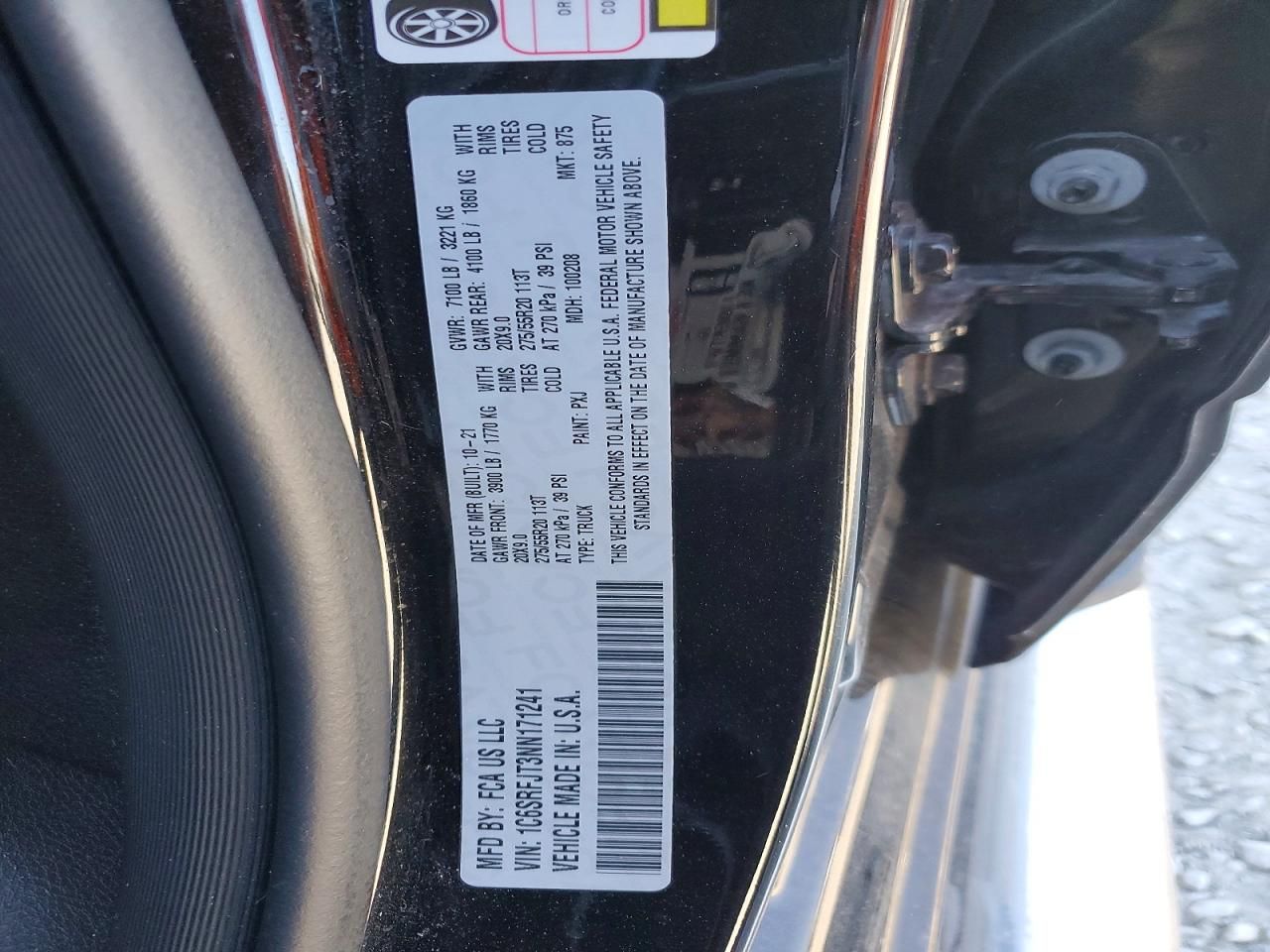 2022 Dodge 1500 Laramie