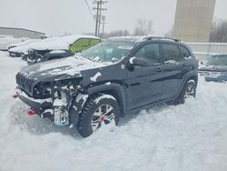 Jeep Cherokee salvage cars for sale: 2016 Jeep Cherokee Trailhawk