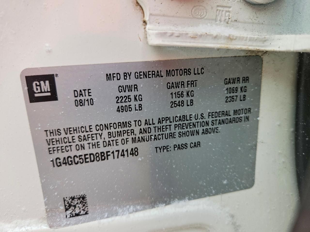 2011 Buick Lacrosse cxl