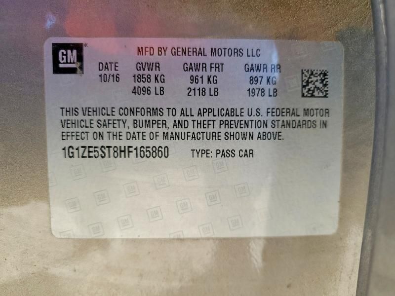 2017 Chevrolet Malibu lt