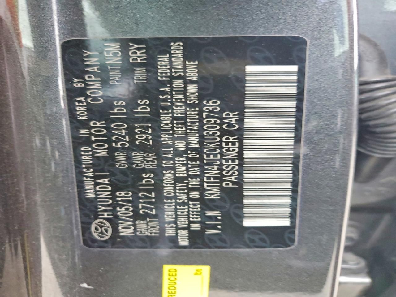 2019 Genesis G80 Base