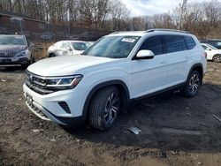 Volkswagen salvage cars for sale: 2021 Volkswagen Atlas sel Premium
