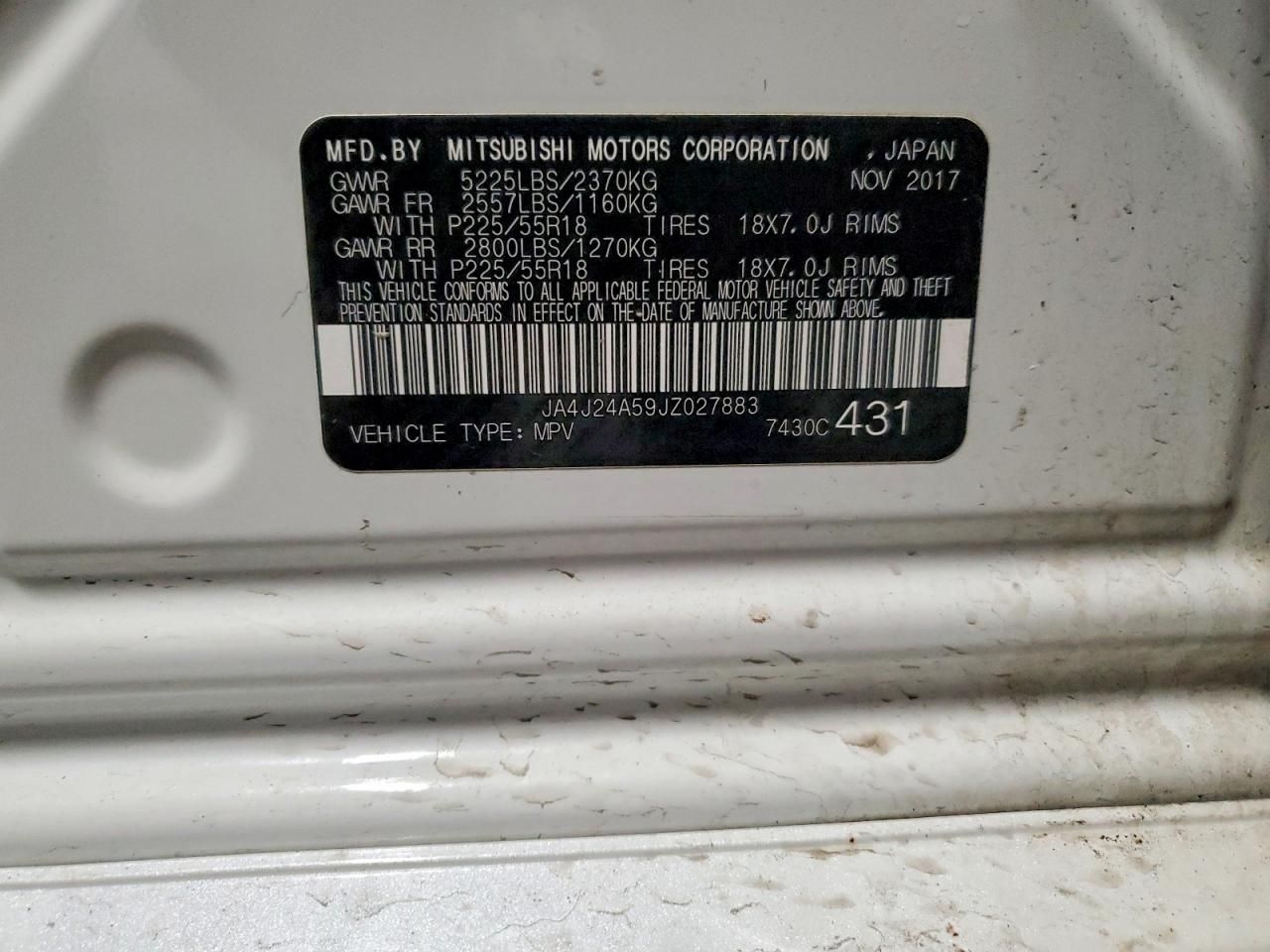 2018 Mitsubishi Outlander se