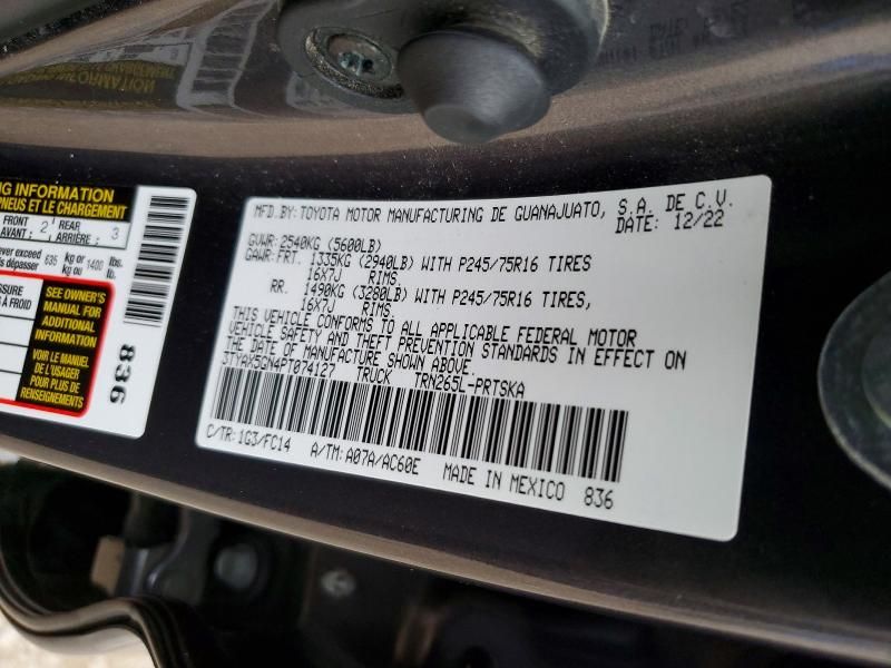 2023 Toyota Tacoma Double cab