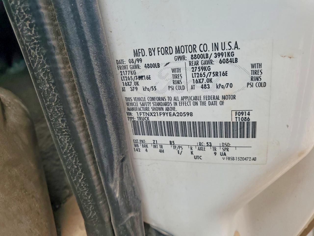 2000 Ford F250 Super Duty