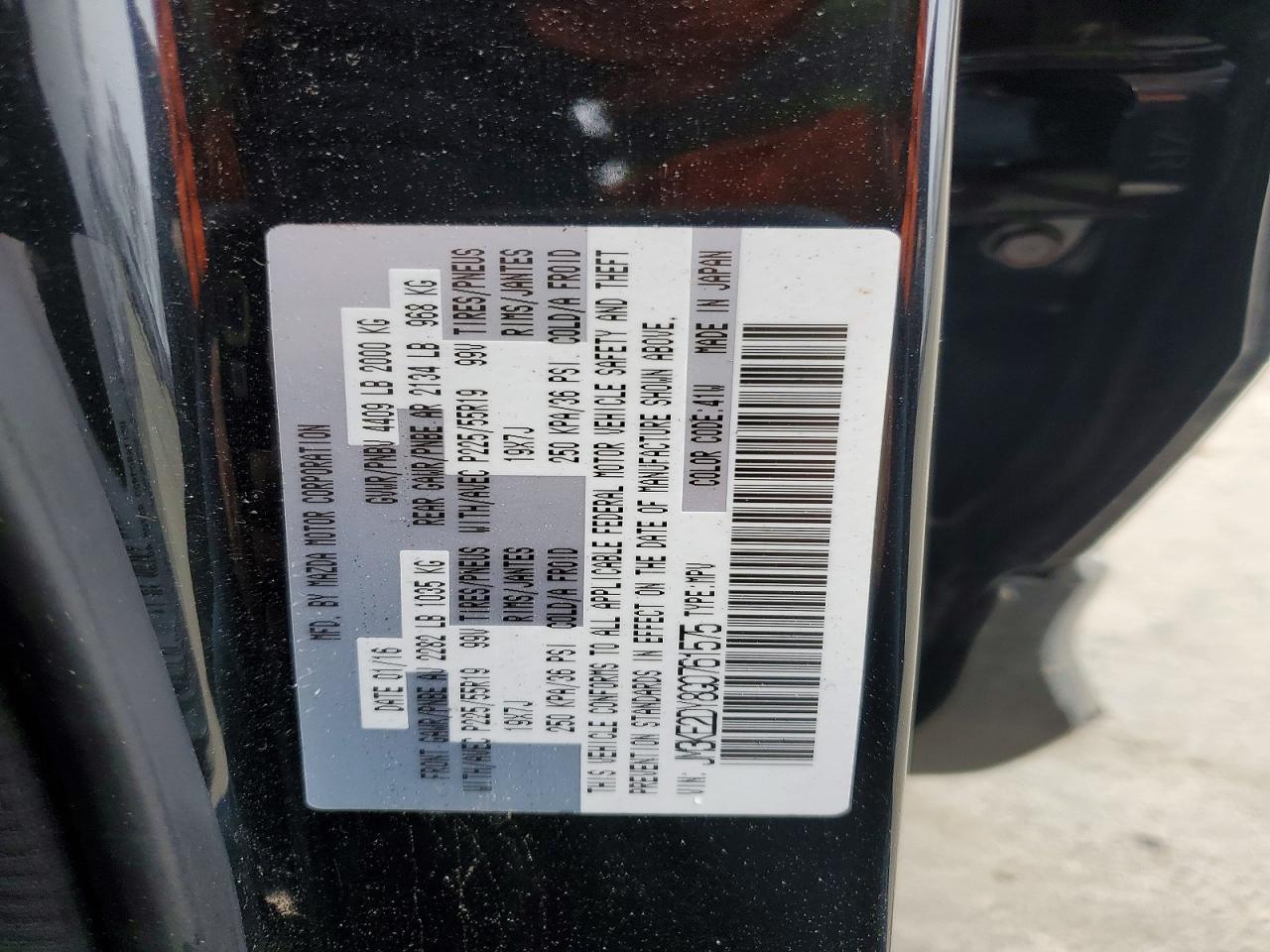 2016 Mazda Cx-5 gt