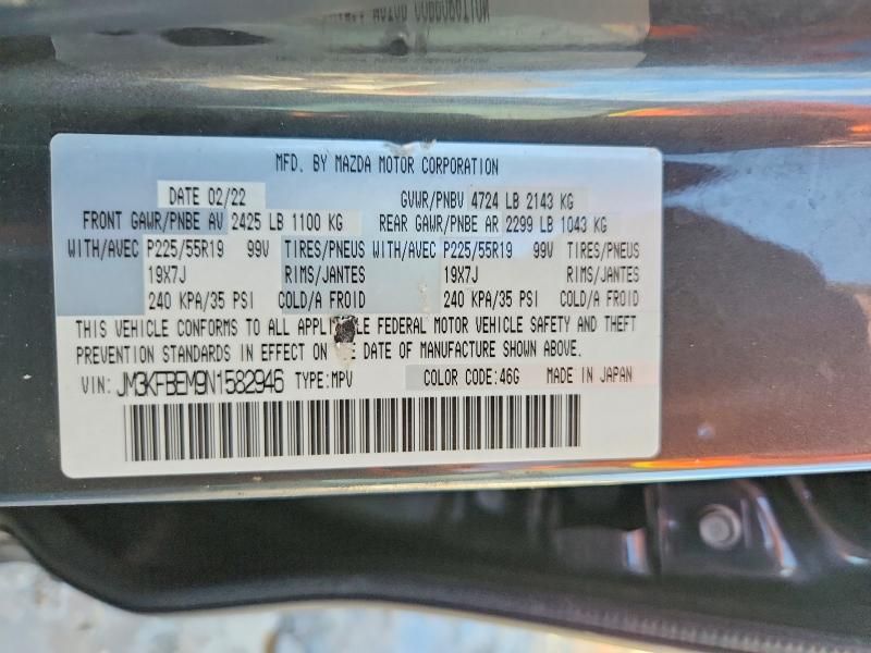 2022 Mazda Cx-5 Premium Plus