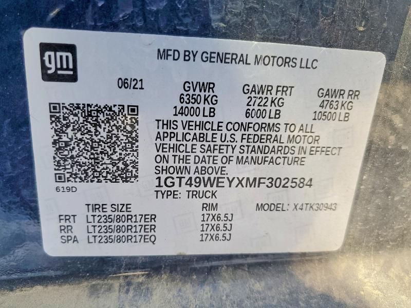 2021 GMC Sierra K3500 Denali