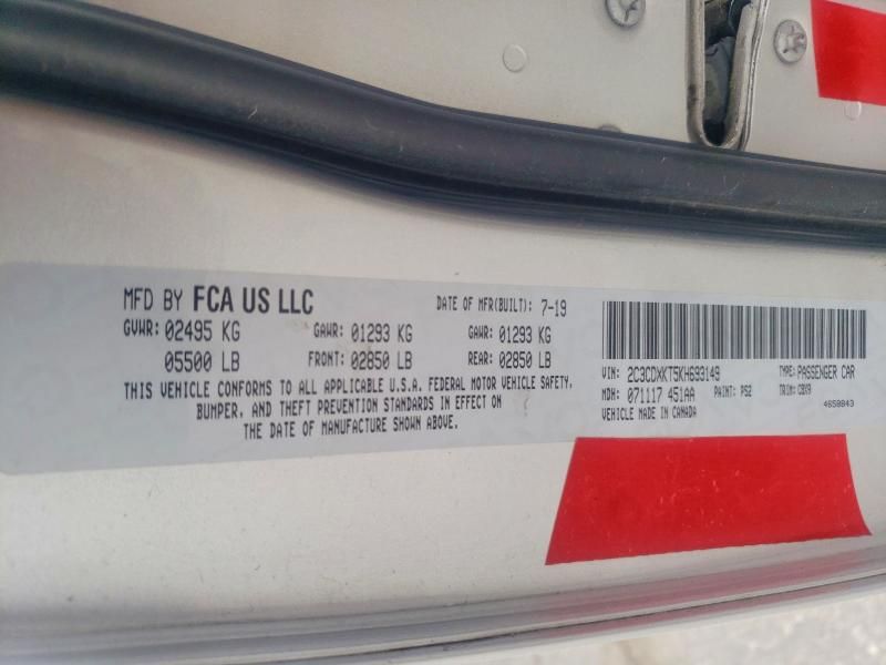 2019 Dodge Charger Police