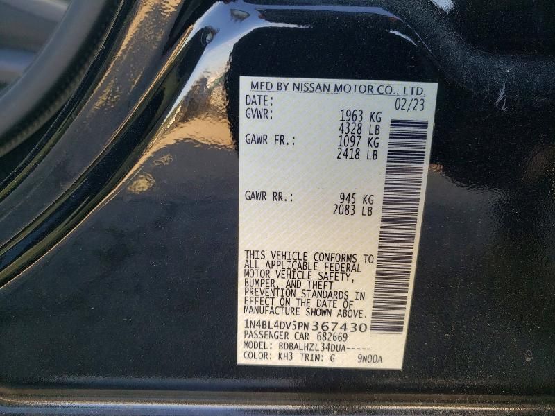 2023 Nissan Altima sv