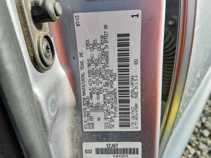 2013 Toyota Tundra Double cab SR5