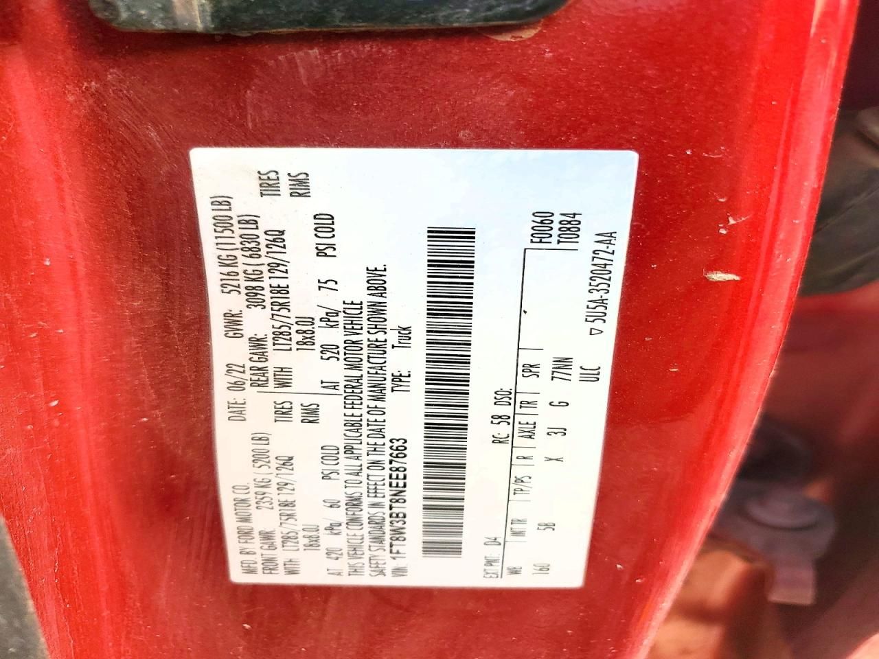 2022 Ford F350 Super Duty