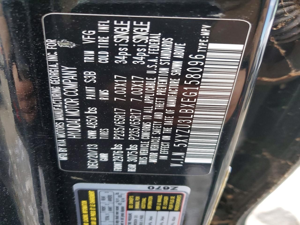 2014 Hyundai Santa fe Sport