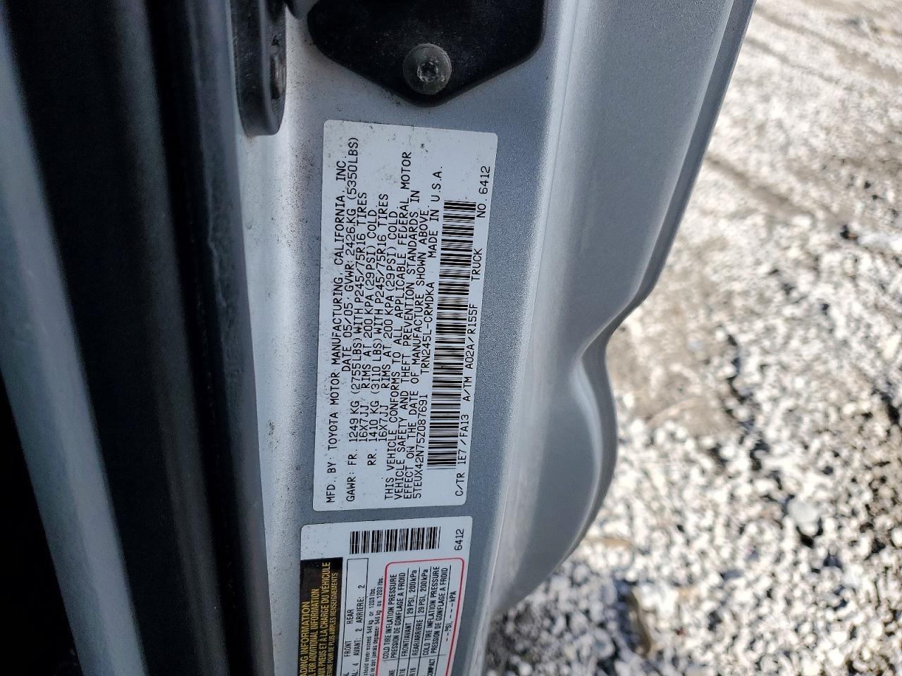 2005 Toyota Tacoma Base