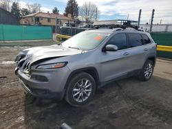 Jeep salvage cars for sale: 2014 Jeep Cherokee Limited