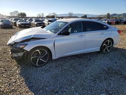 Honda salvage cars for sale: 2021 Honda Accord Sport se