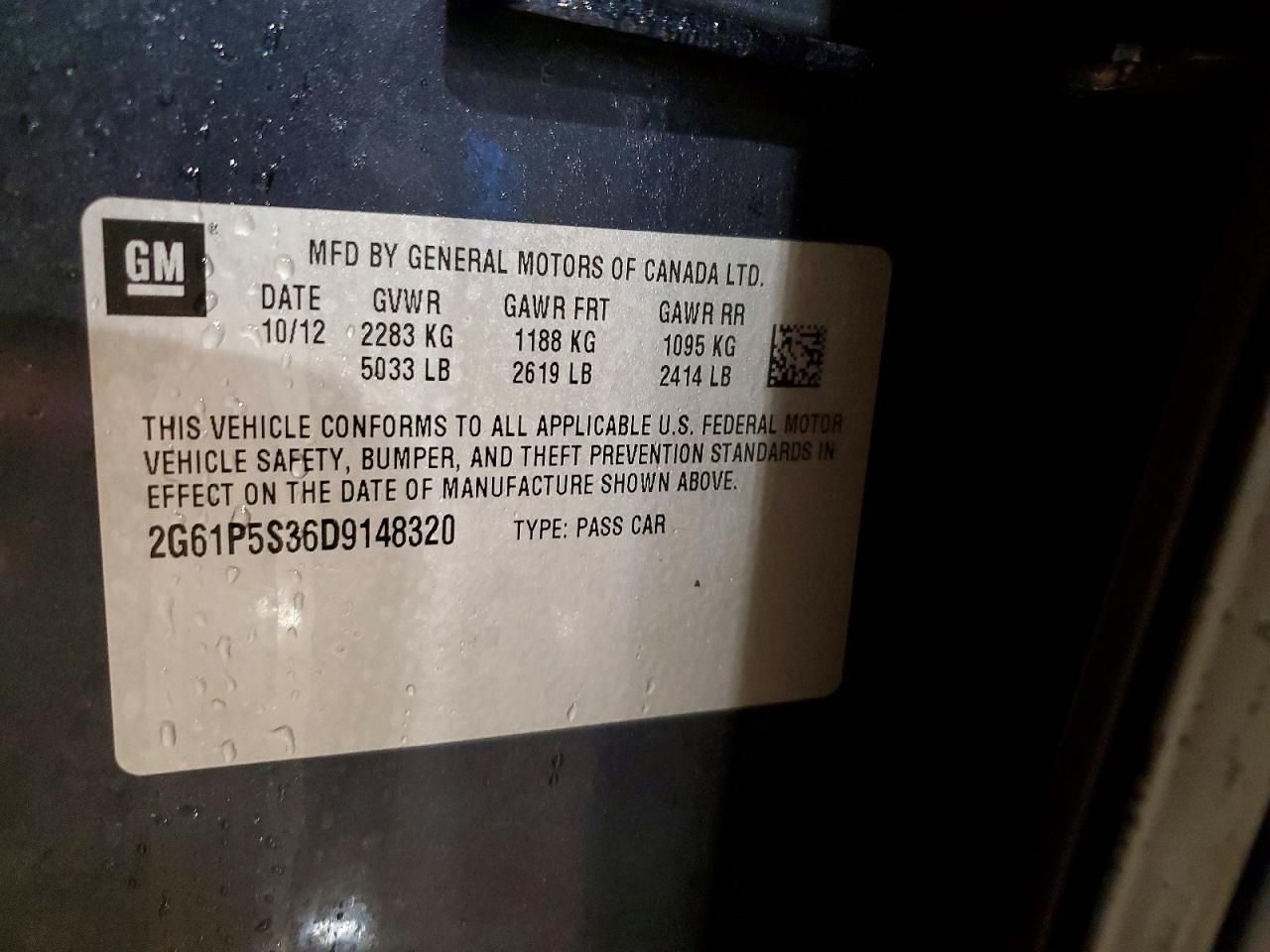 2013 Cadillac Xts Luxury Collection