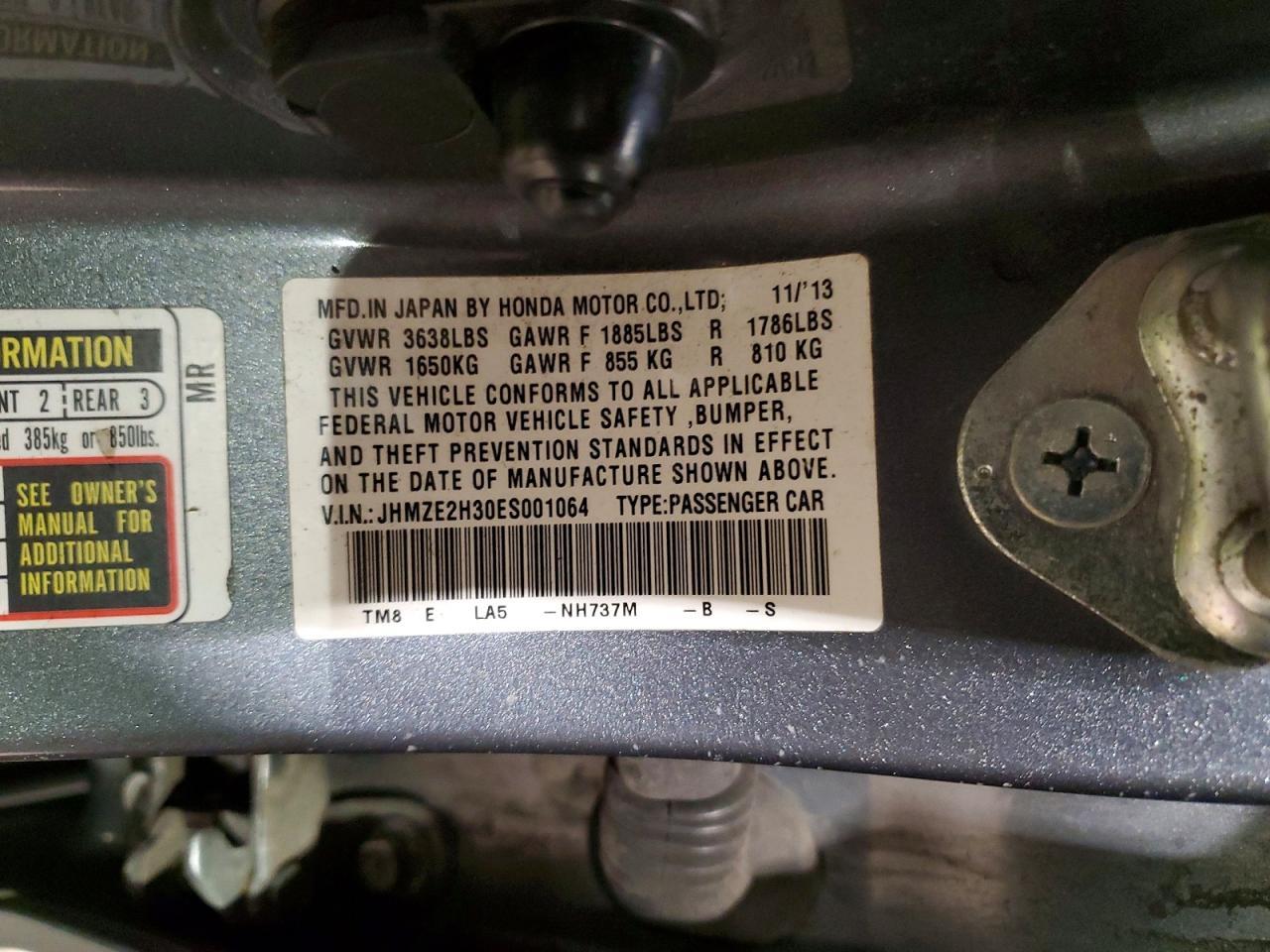 2014 Honda Insight