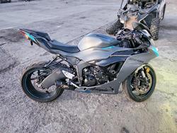 Salvage Motorcycles with No Bids Yet For Sale at auction: 2025 Kawasaki ZX636 K