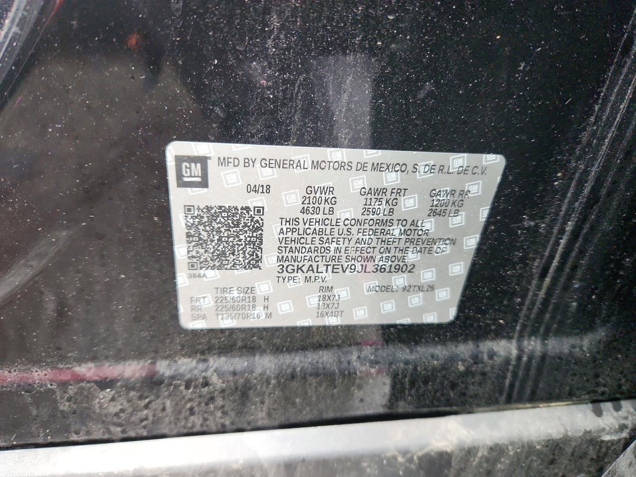 2018 GMC Terrain sle