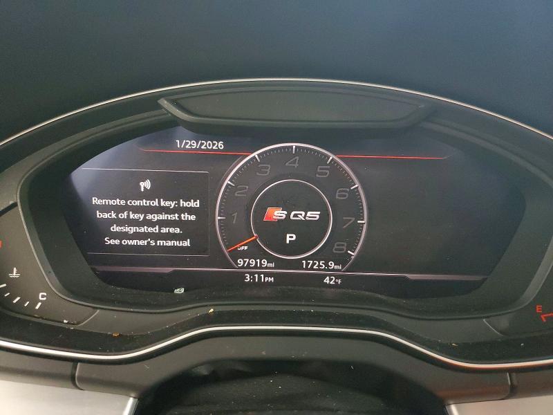 2018 Audi SQ5 Premium Plus