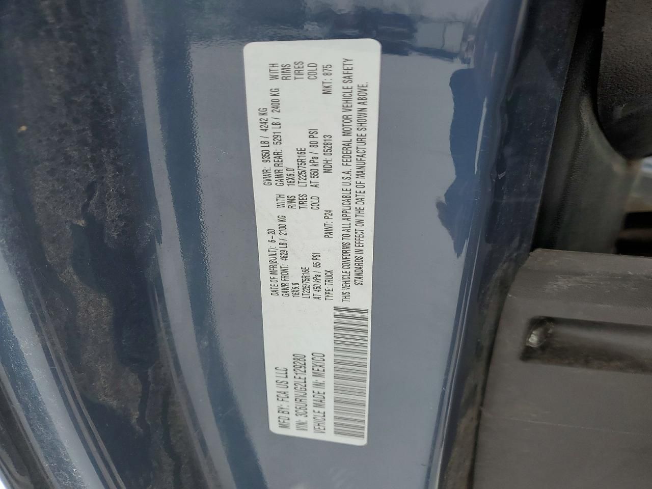 2020 Dodge RAM Promaster 3500 3500 High