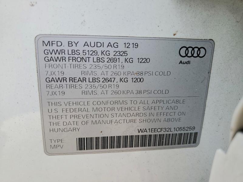 2020 Audi Q3 Premium Plus S-line