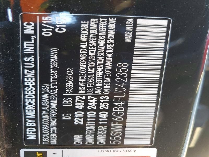 2015 Mercedes-Benz C 400 4matic