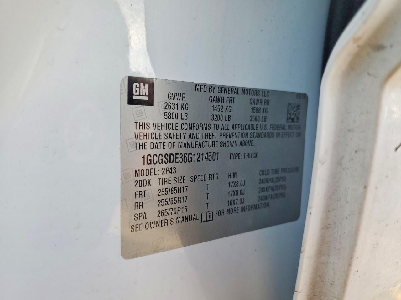 2016 Chevrolet Colorado Z71