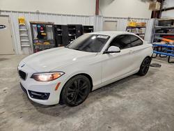 BMW salvage cars for sale: 2016 BMW 228 xi Sulev