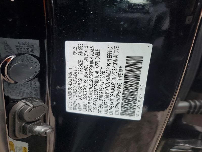 2022 Honda Passport exl