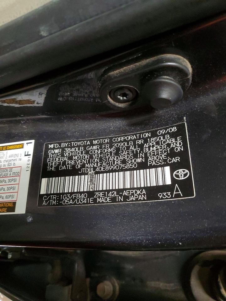 2009 Toyota Corolla Base