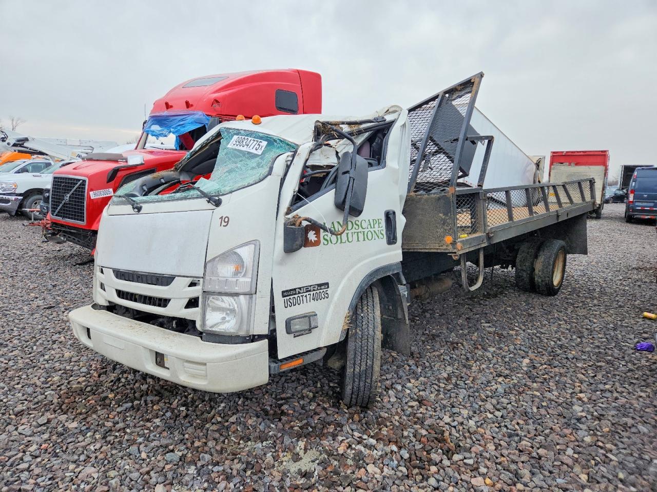 2016 Isuzu NPR HD Flatbed Truck