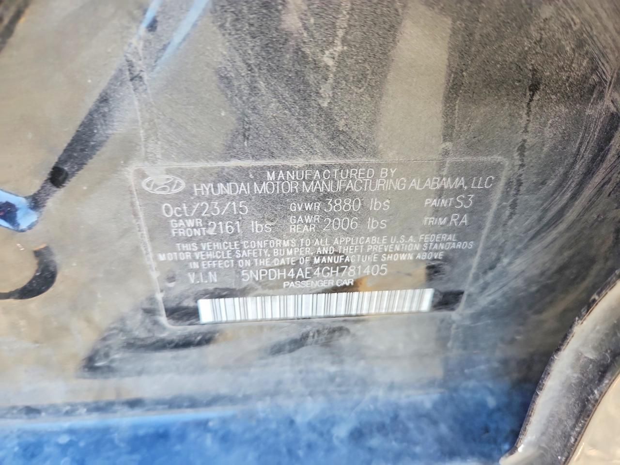 2016 Hyundai Elantra se