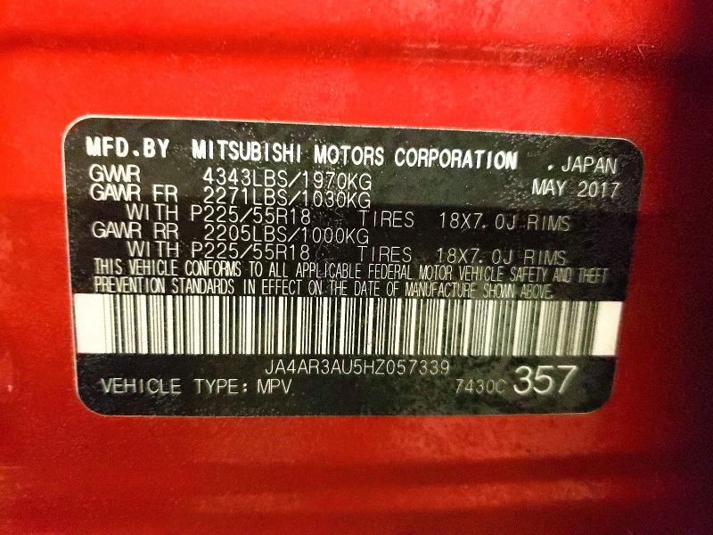 2017 Mitsubishi Outlander Sport es