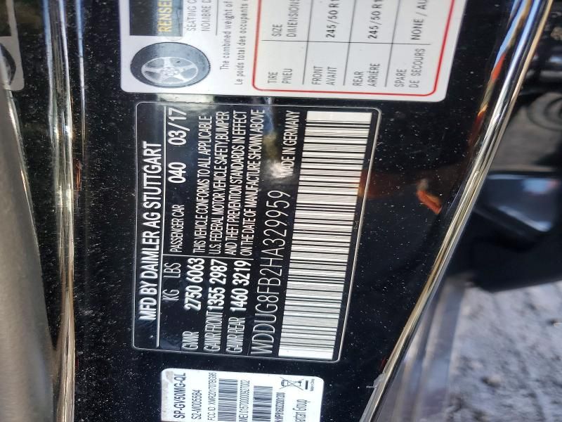 2017 Mercedes-Benz S 550 4matic