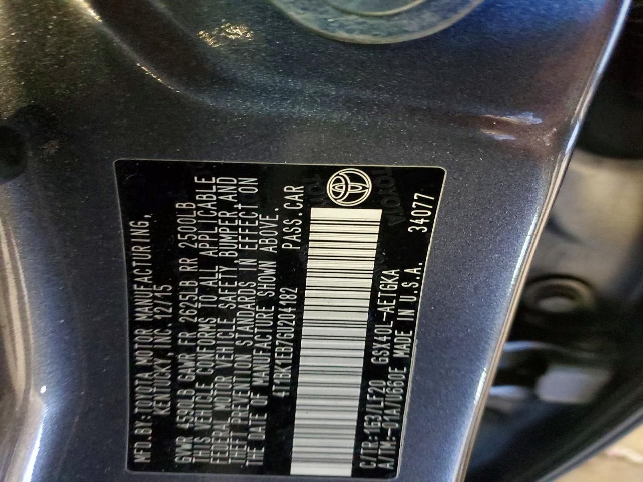 2016 Toyota Avalon xle