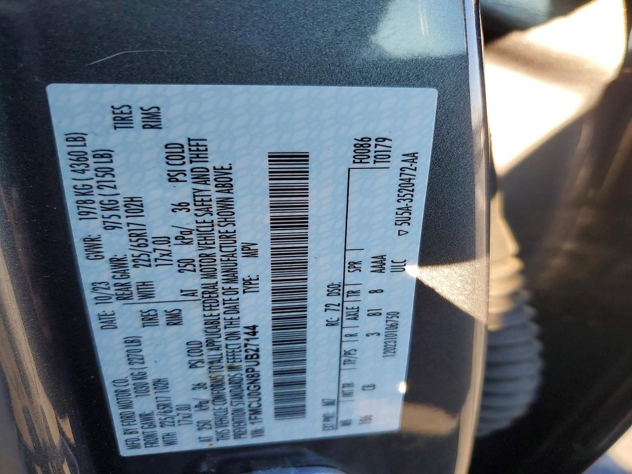 2023 Ford Escape Active