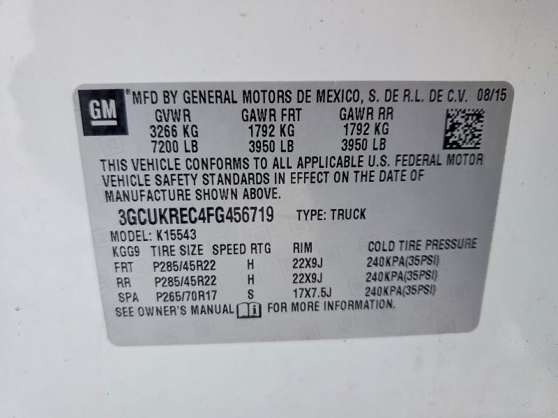 2015 Chevrolet Silverado K1500 LT
